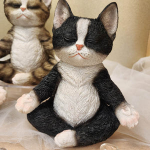 Meditating Yoga Cats