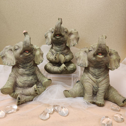 Yoga Elephant (assorted. approx. 17cm)