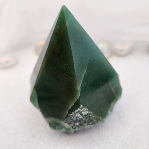 Green Aventurine Partially Polished Point