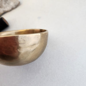 Hand Beaten Brass Singing Bowl