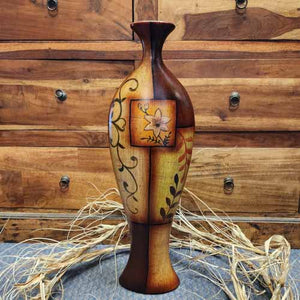 Earthy Tones Pottery Vase