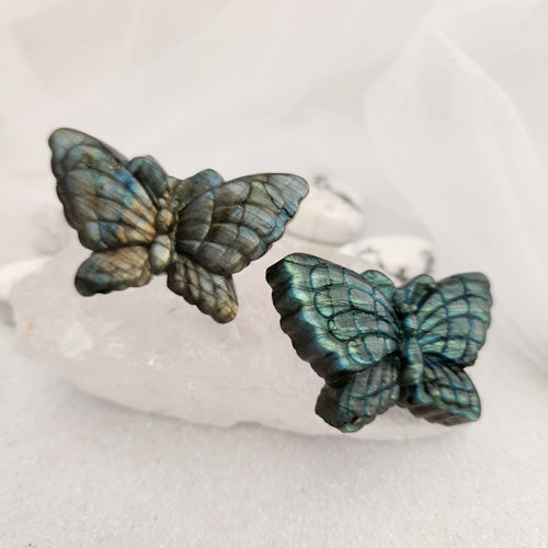 Labradorite Butterfly (assorted. approx. 5x3.1cm)