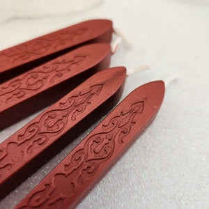 Brick Red Sealing Wax Stick with Wick