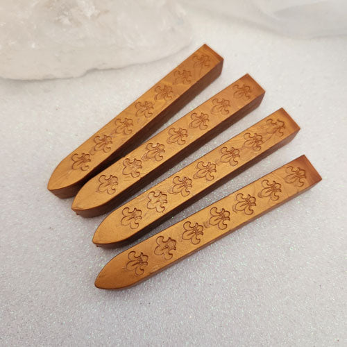 Tangerine Sealing Wax Stick without Wick (approx. 9x1.2x1.1cm)
