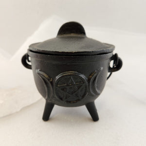 Triple Moon Incense/Resin/Smudge Cauldron