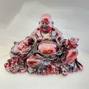 Feng Shui Buddha Laughing with Ingot