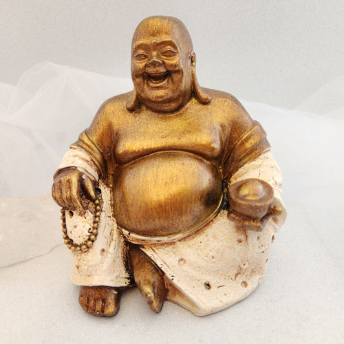 Laughing Sitting Buddha (12x17cm)