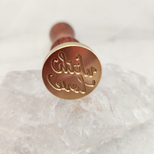 With Love Wax Seal Stamp with Wooden Handle