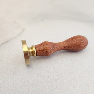 Wolf Wax Seal Stamp with Wooden Handle