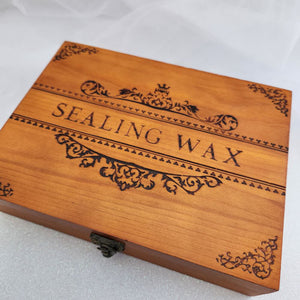 Sealing Wax Boxed Set with Wave Stamp