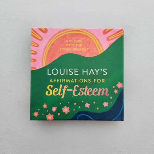Louise Hay's Affirmations For Self-Esteem Deck (12 cards)