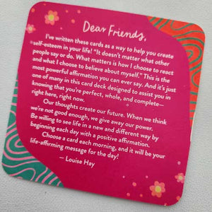 Louise Hay's Affirmations For Self-Esteem Deck