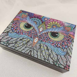 DIY Owl Diamond Art Jewellery Box Kit