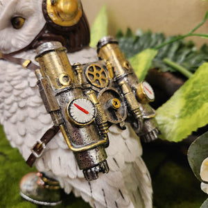 Steampunk Owl with Jet Pack