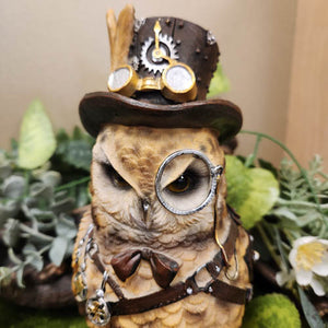 Steampunk Owl Monocle