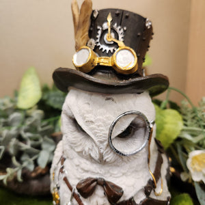 Steampunk Owl with Monocle