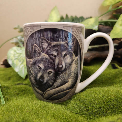 Loyal Companions by Lisa Parker Wolves Mug (approx. 11.5x10x8cm)