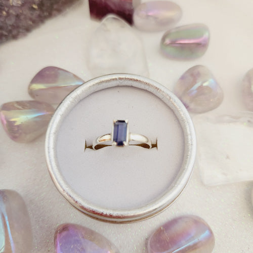 Iolite Ring (sterling silver & assorted designs)