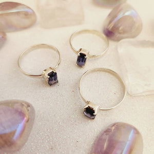 Iolite Ring