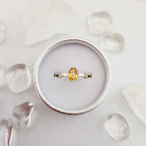 Citrine Ring