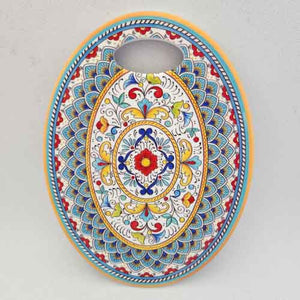 Oval Multi Coloured Trivet