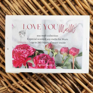 Love You Mum Collection of Soy Melts