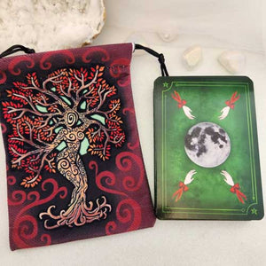 Tree Goddess Drawstring Bag for Oracle/Tarot Cards and other Gorgeousness