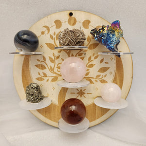 Tree of Life Wall Stand for Spheres or Small Crystals