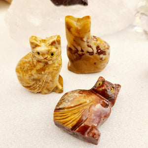 Soapstone Cat