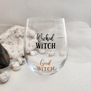 Wicked Witch Stemless Glass