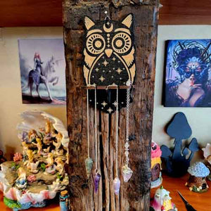 Owl Shelf for Hanging Pendulums/Pendants