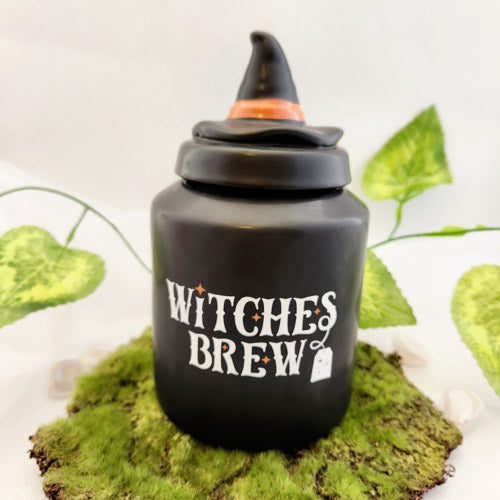 Witches Brew Jar (approx. 18 x10.5 x 10 cm)