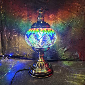 Colourful Turkish Style Mosaic Lamp