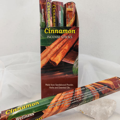 Cinnamon Incense (20gr Wellness)