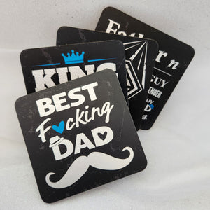 Best F*cking Dad Coasters