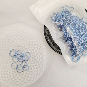 Blue Open Jump Rings Pack
