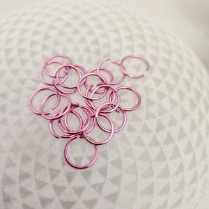 Pink Open Jump Rings Pack