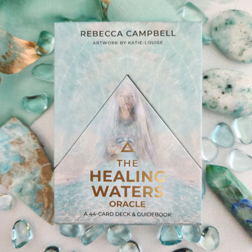 The Healing Waters Oracle Cards (44 cards and guide book)