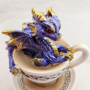 Blue Dragon in Teacup