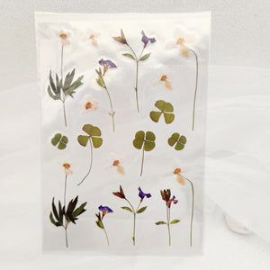 Sheet of Assorted Flowers Self-Adhesive Stickers