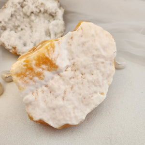 Orange Calcite Rough Rock