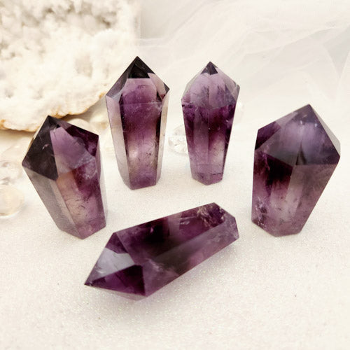 Amethyst Polished Point (assorted. approx. 5.3-5.7x2.7-3.2cm)