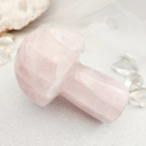 Rose Quartz Mushroom