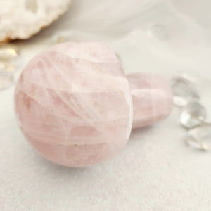 Rose Quartz Mushroom