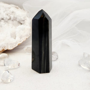 Rainbow Obsidian Polished Point