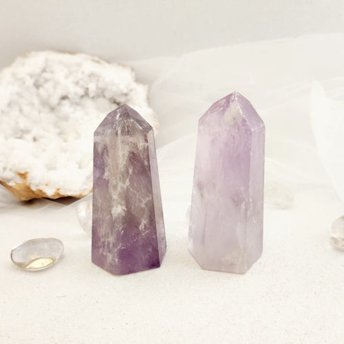 Amethyst Polished Point (assorted. approx. 7.7-8.3x4cm)