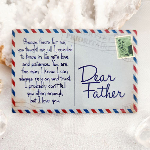 Dear Father Magnet (approx. 5x 8cm)