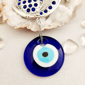 Blue Eye aka Evil Eye Owl Hanging Ornament