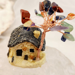 Fairy Cottage with Crystal Tree