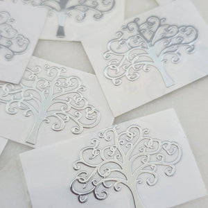 Tree of Life Metallic Self-Adhesive Sticker